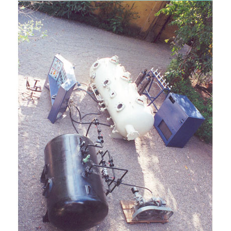 Monoplace Chamber with Air Lock Chamber at North Sikkim